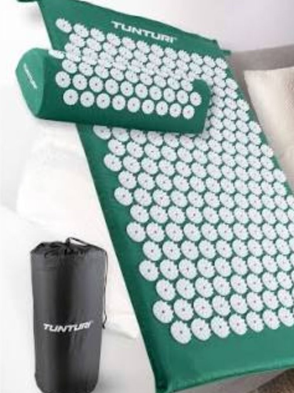 Hemingweigh Green Acupuncture Mat/Pillow/Carrying Case